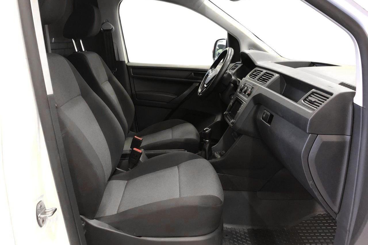 VW Caddy 2.0 TDI Skåp (75hk) - 10 688 mil - Manuell - vit - 2018