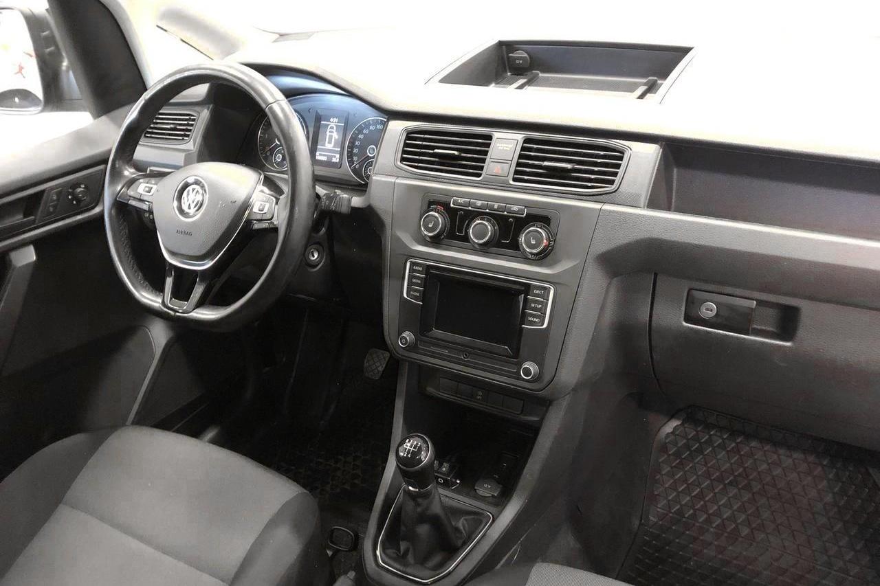 VW Caddy 2.0 TDI Skåp (75hk) - 106 880 km - Manual - white - 2018