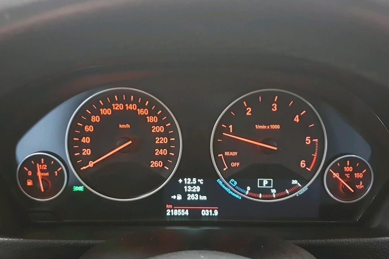 BMW 320d GT xDrive, F34 (184hk) - 218 560 km - Automatic - brown - 2014