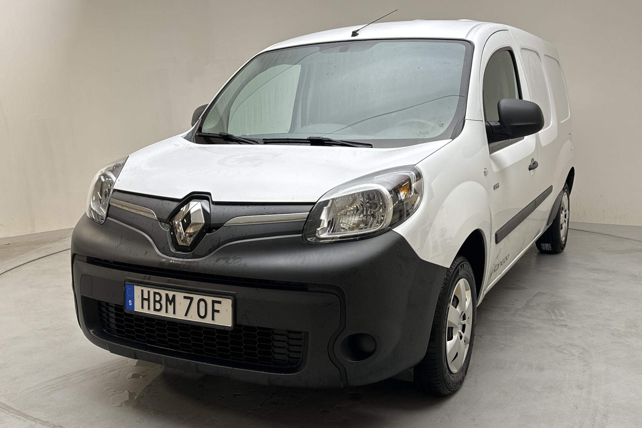 Renault Kangoo Z.E Power Plus 33 kWh Maxi Skåp (60hk) - 3 144 mil - Automat - vit - 2019