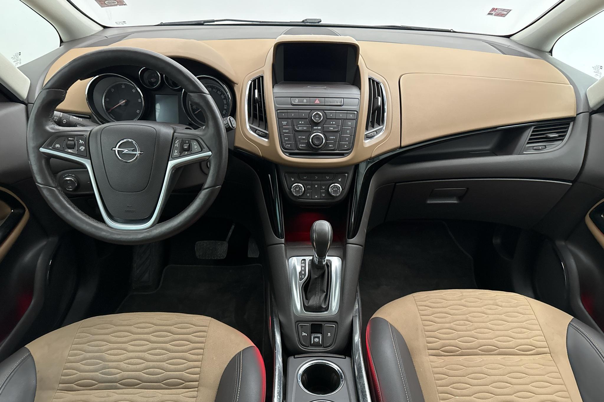 Opel Zafira Tourer 2.0 ECOTEC (165hk) - 132 040 km - Automatyczna - brązowy - 2014