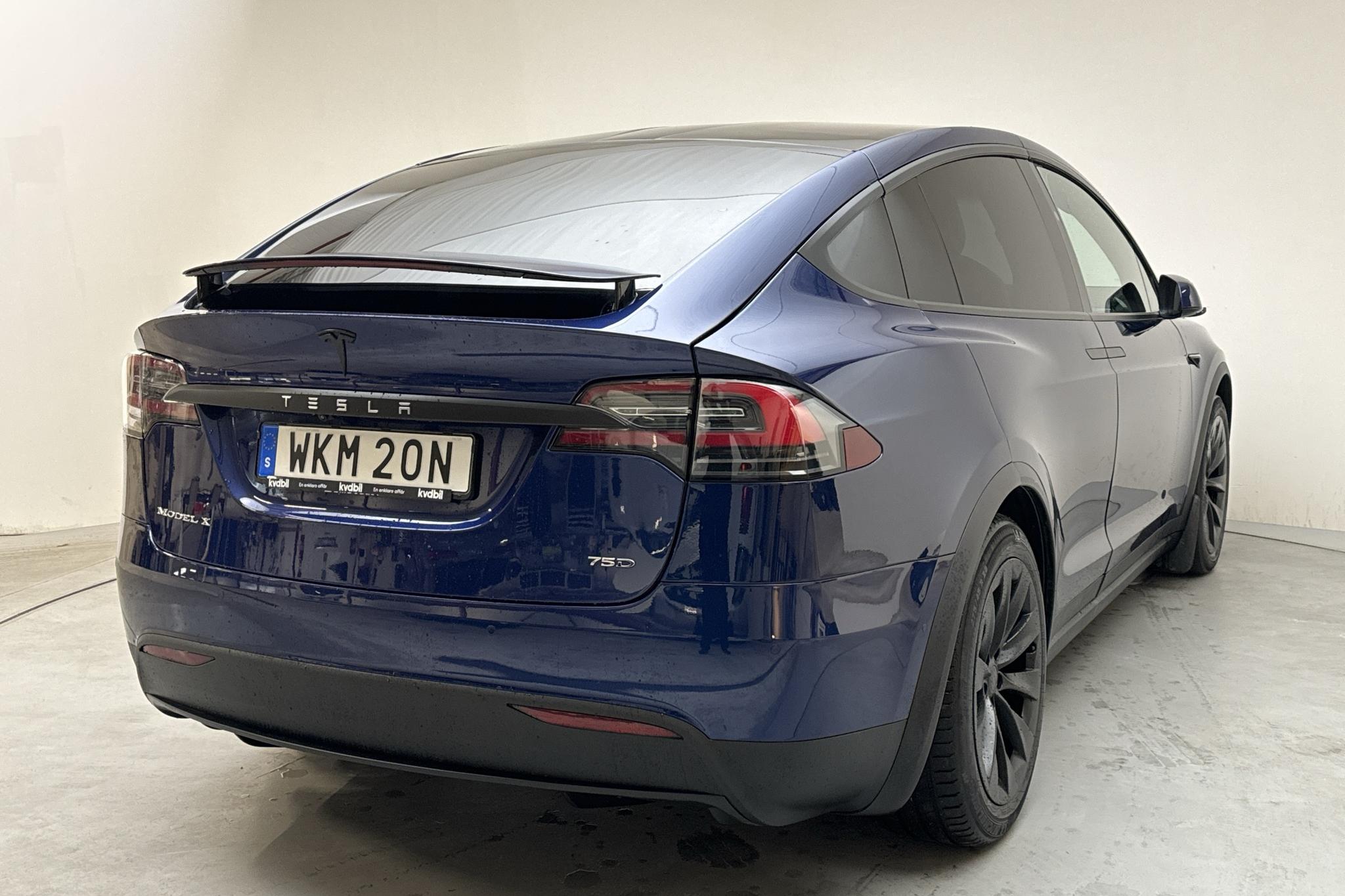 Tesla Model X 75D - 94 990 km - Automatic - blue - 2017