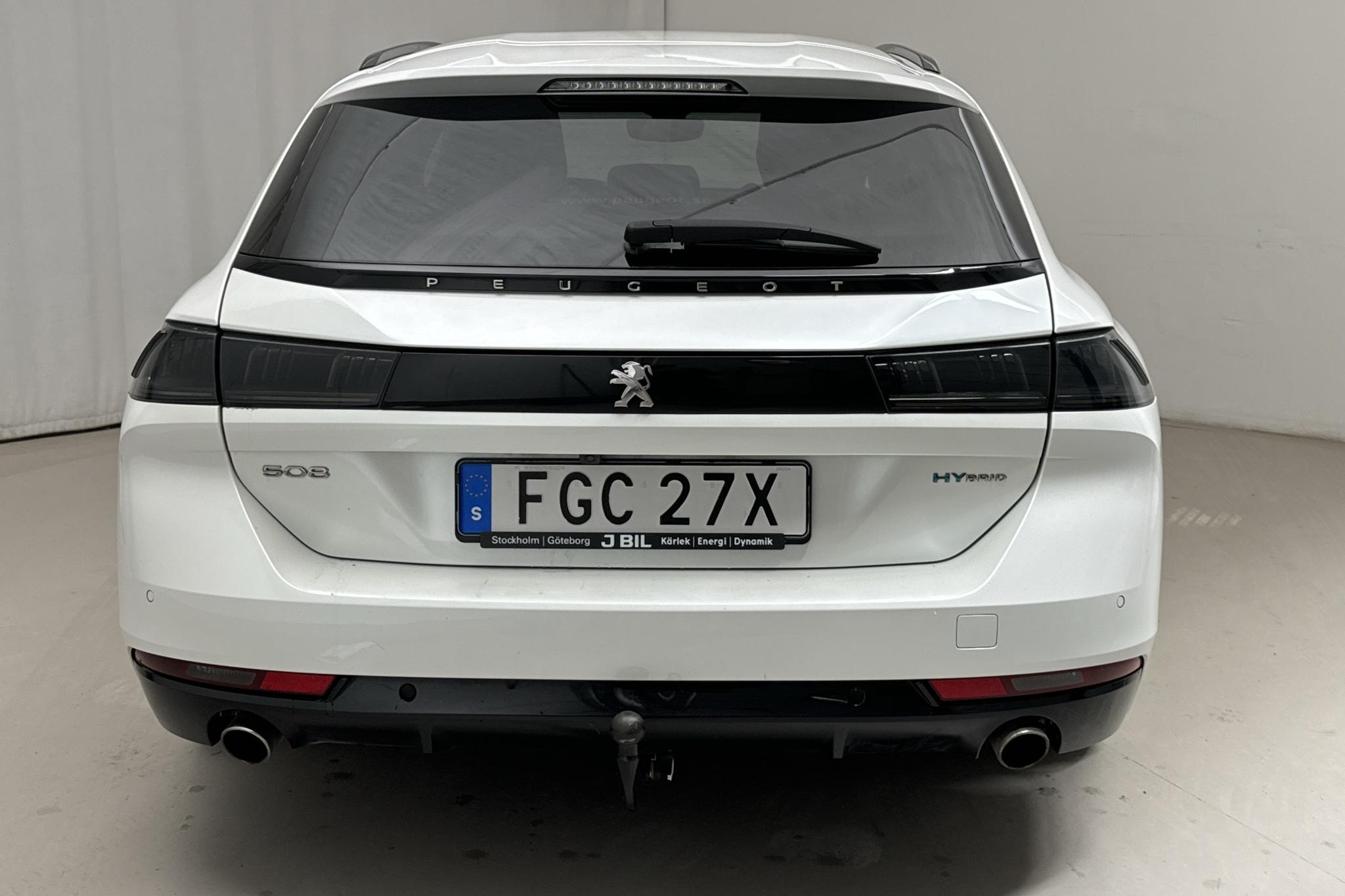 Peugeot 508 1.6 Hybrid SW (225hk) - 70 300 km - Automatic - white - 2020