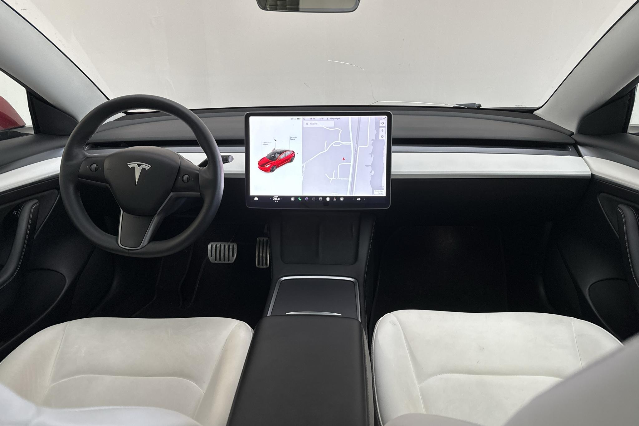Tesla Model 3 Performance AWD - 7 957 mil - Automat - röd - 2021