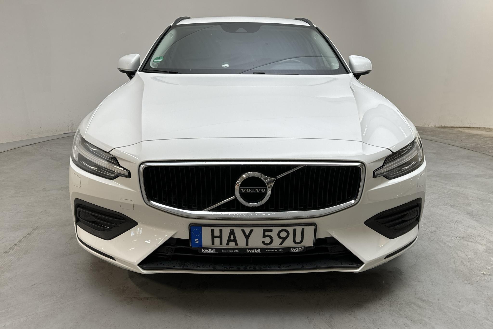 Volvo V60 D3 (150hk) - 85 990 km - Automatic - white - 2020