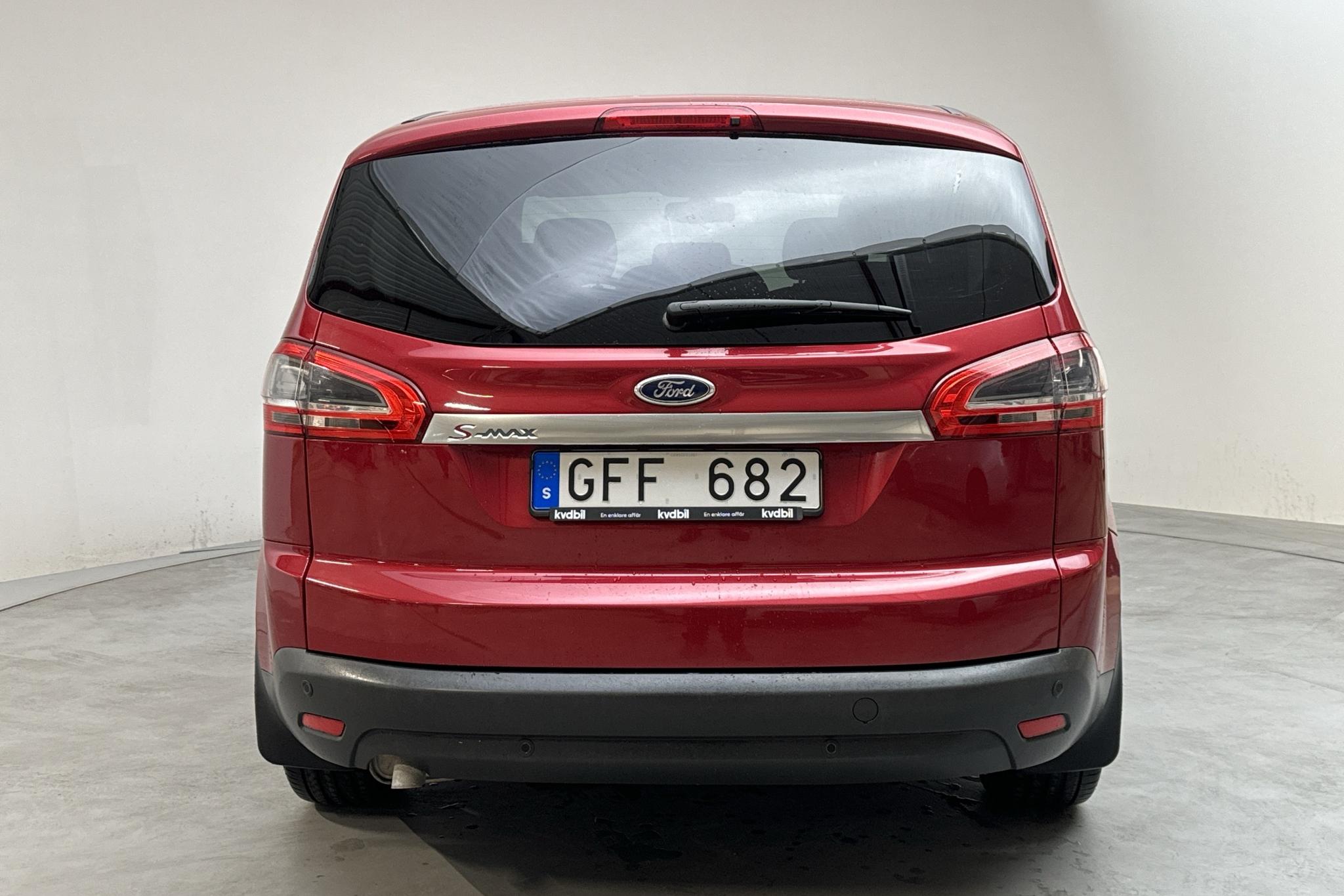 Ford S-MAX 2.0 Duratorq TDCi (140hk) - 128 740 km - Manualna - czerwony - 2014