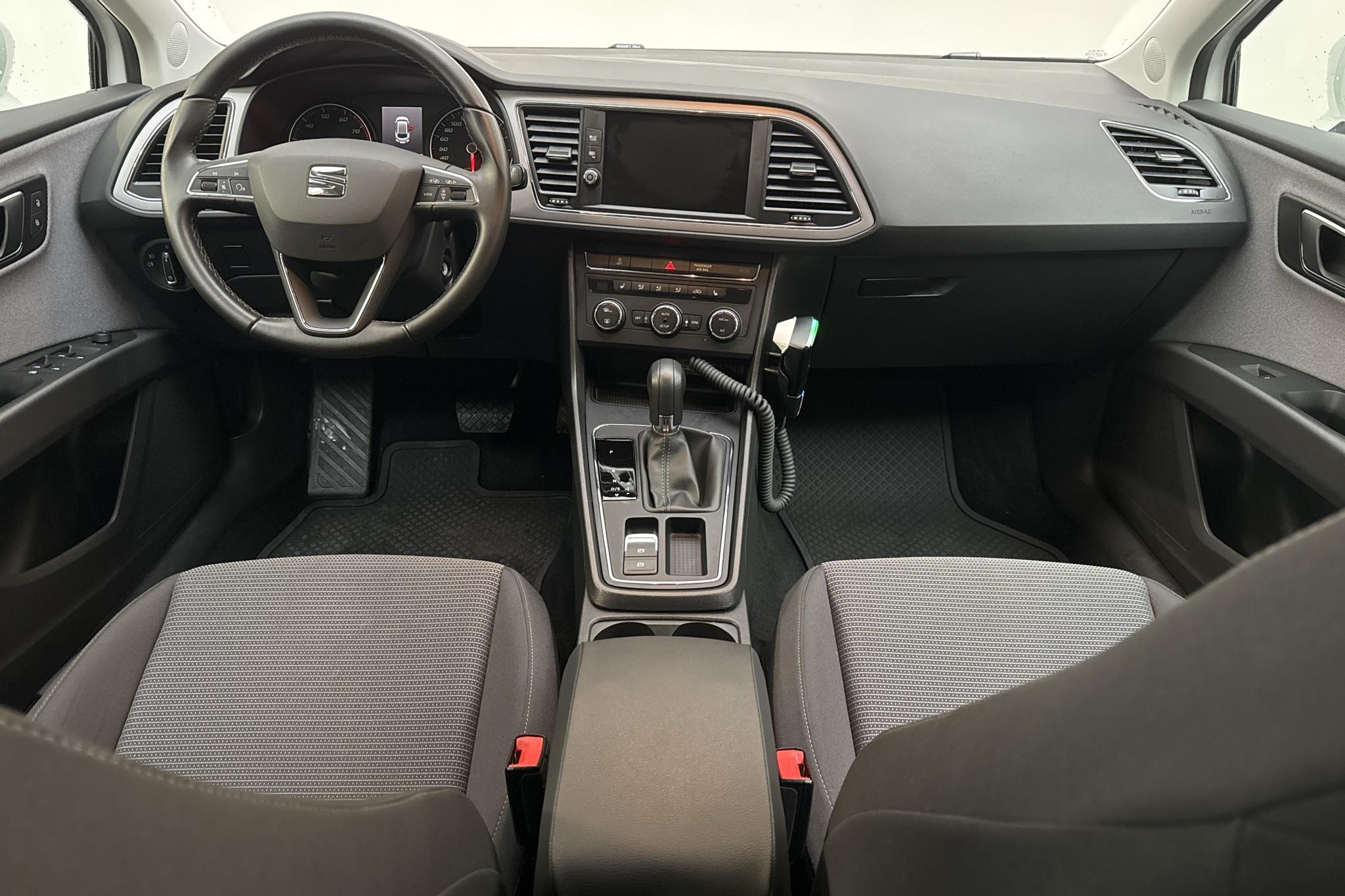Seat Leon 1.5 TGI ST (130hk) - 22 010 km - Automaattinen - valkoinen - 2020