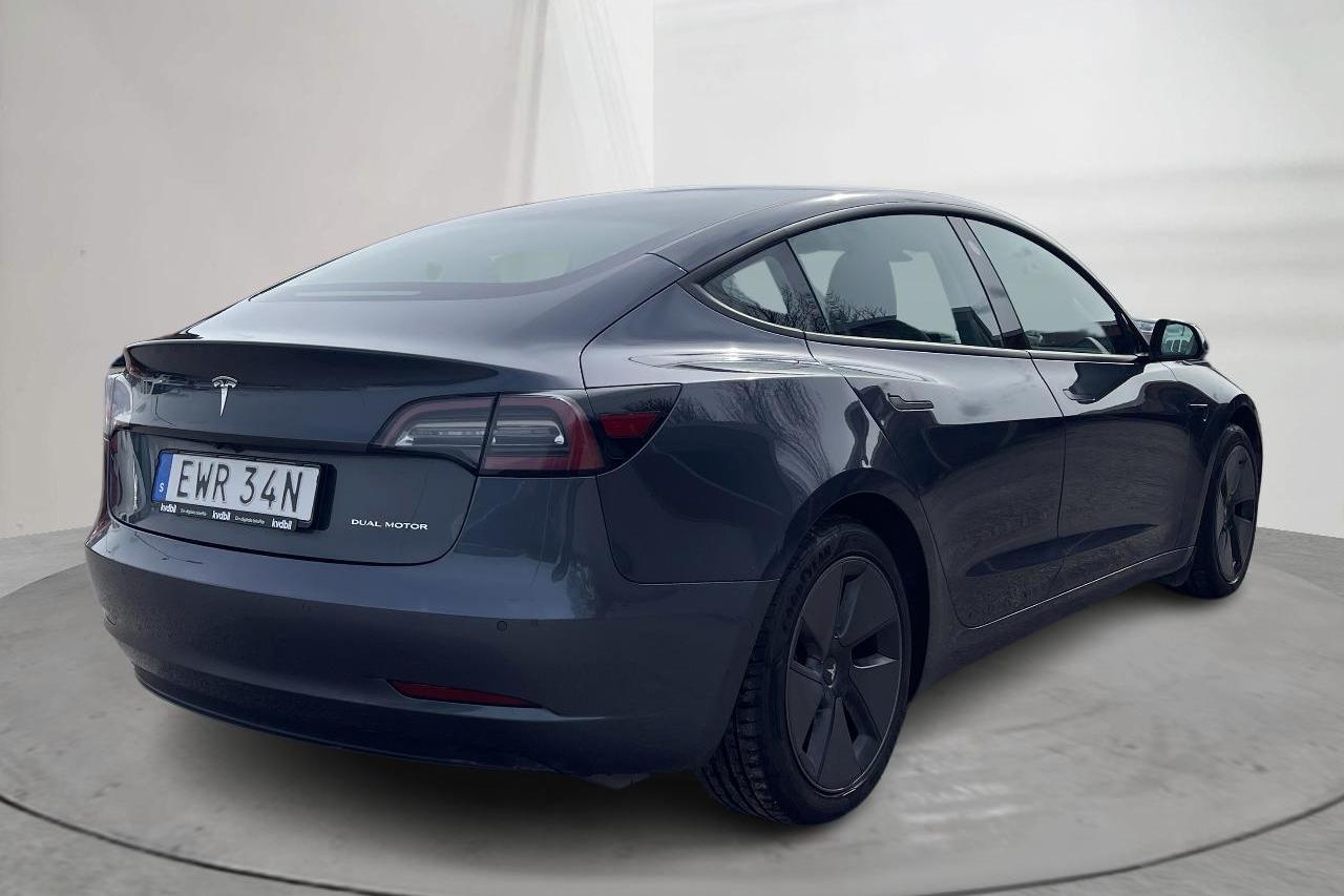 Tesla Model 3 Long Range Dual Motor AWD - 14 831 mil - Automat - grå - 2021