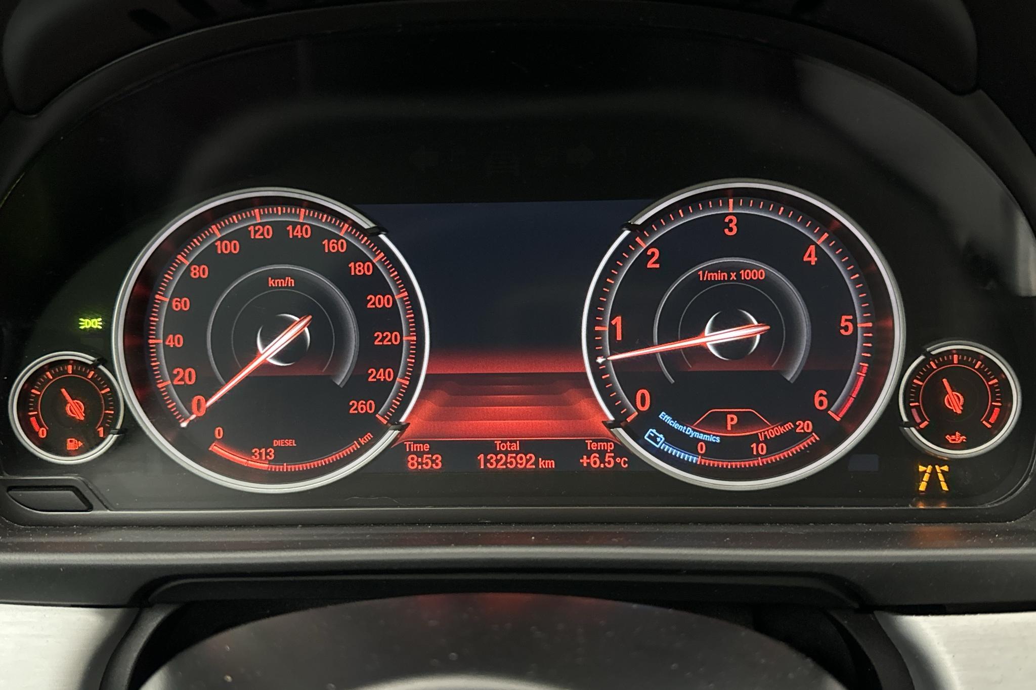 BMW 535d xDrive Touring, F11 (313hk) - 13 260 mil - Automat - grå - 2015