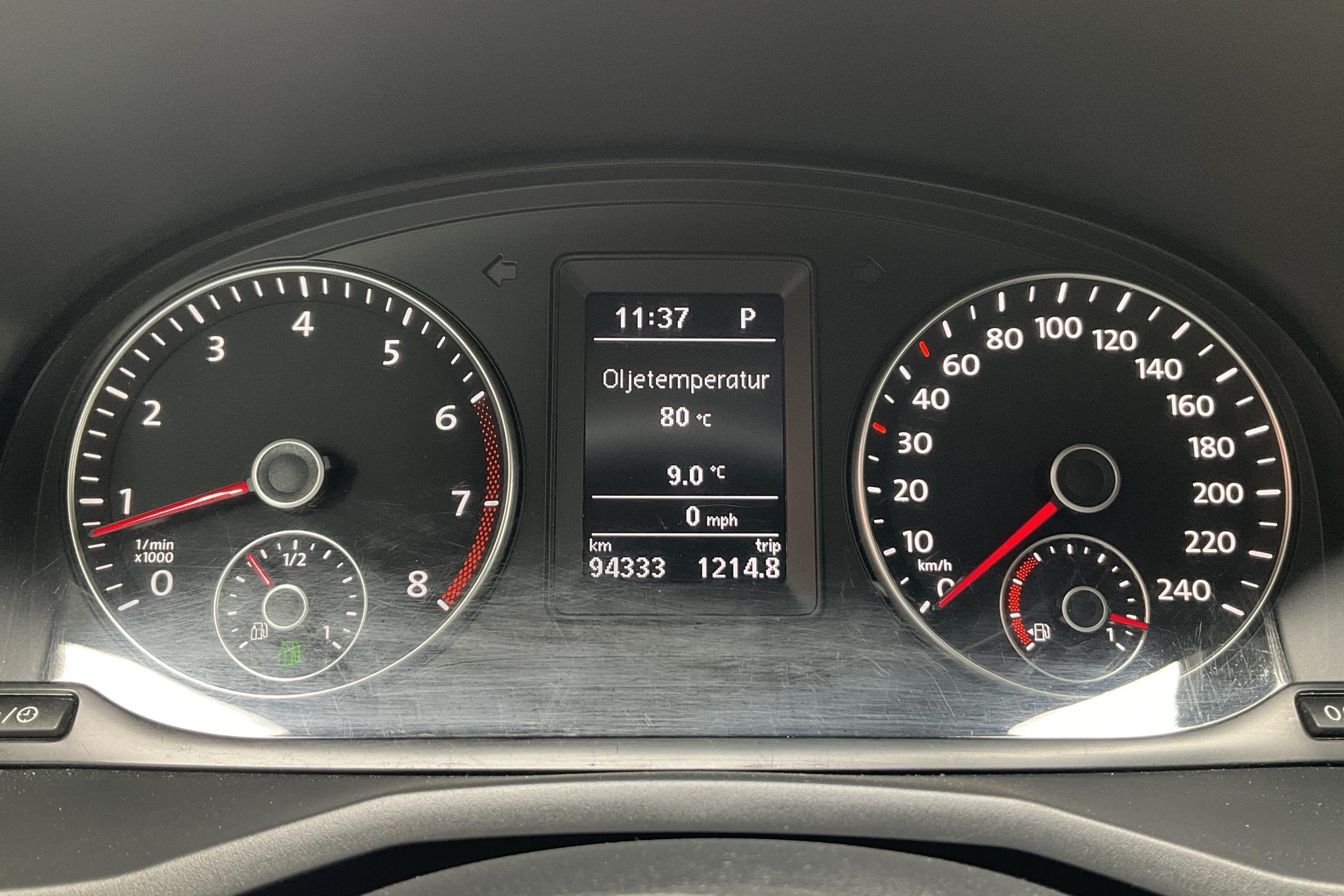 VW Caddy 1.4 TGI Maxi Skåp (110hk) - 94 330 km - Automatic - white - 2019