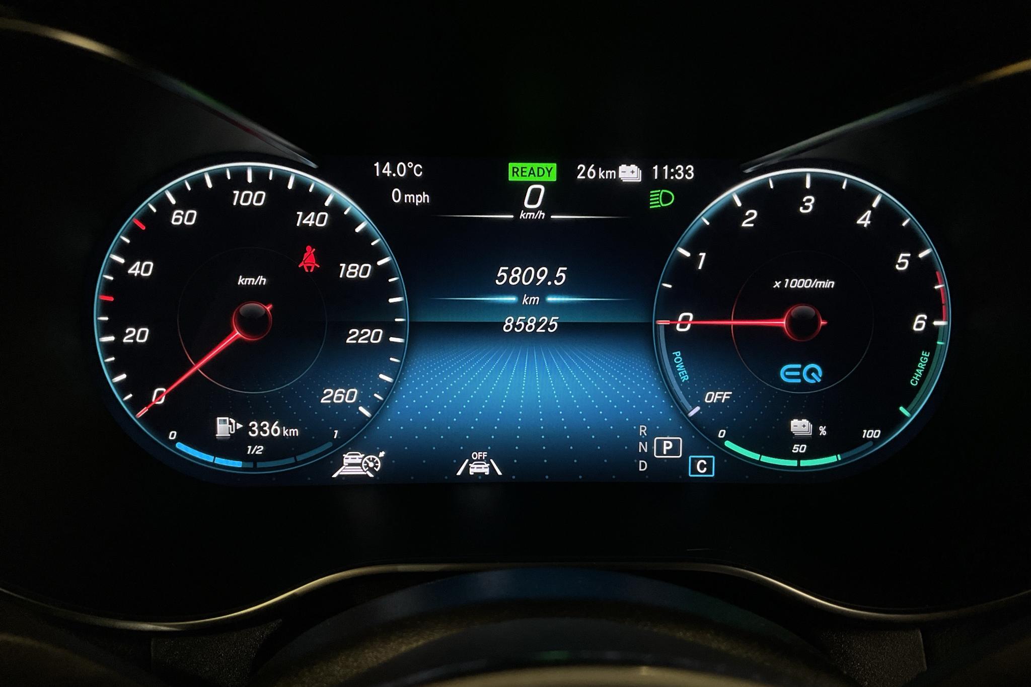 Mercedes GLC 300 de 4MATIC X253 (316hk) - 85 820 km - Automatyczna - srebro - 2021