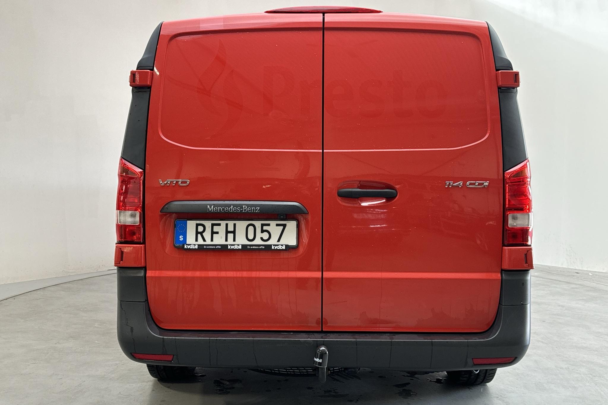 Mercedes Vito 114 CDI W640 (136hk) - 107 620 km - Manual - red - 2018