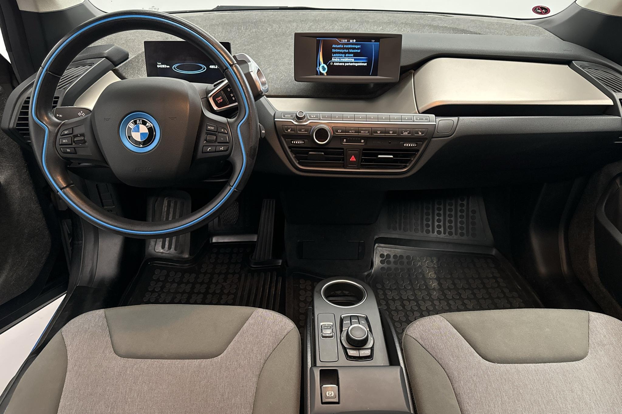 BMW i3 60Ah, I01 (170hk) - 64 280 km - Automaattinen - valkoinen - 2016