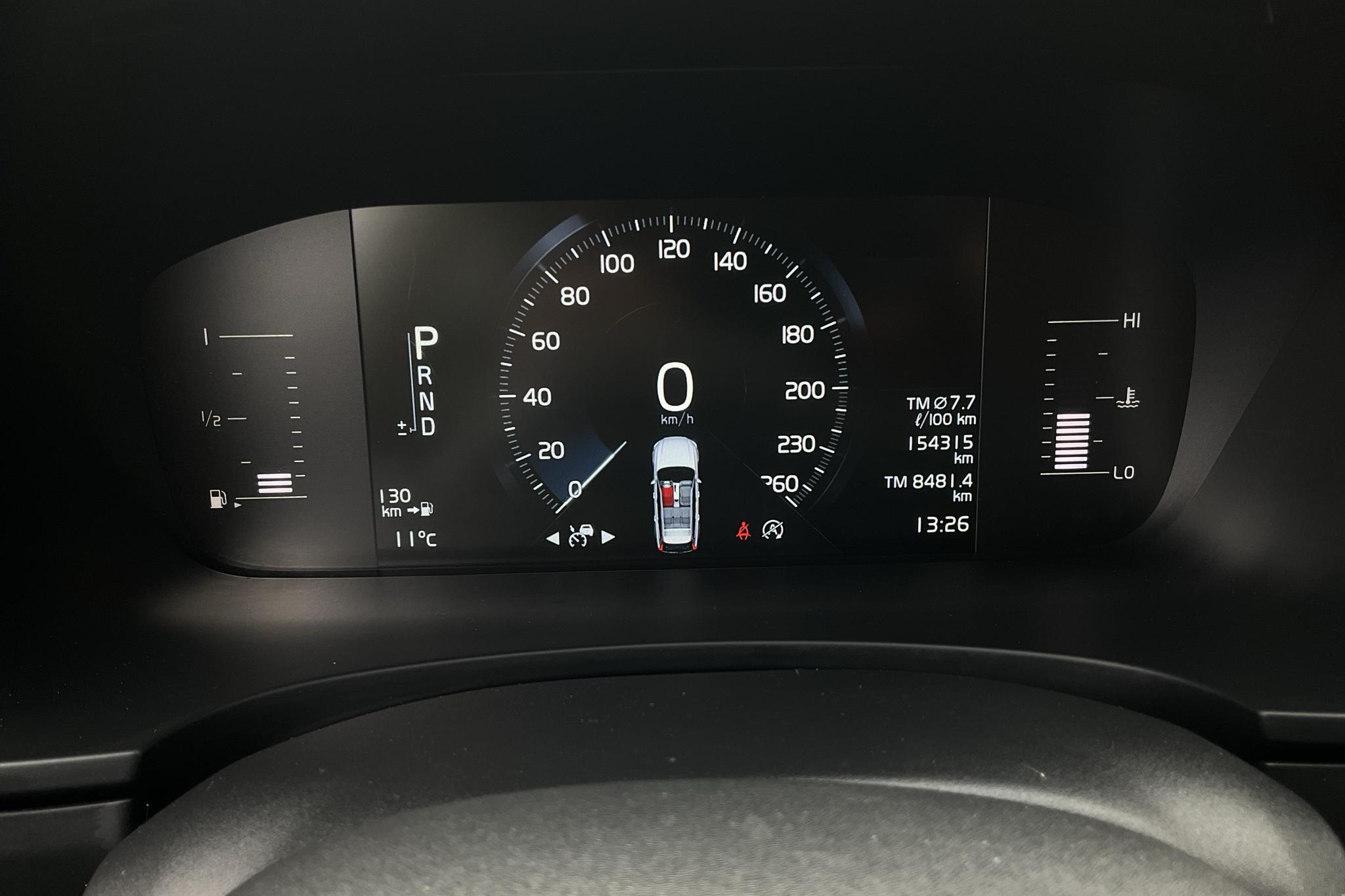 Volvo V90 D3 AWD (150hk) - 154 310 km - Automatyczna - szary - 2017
