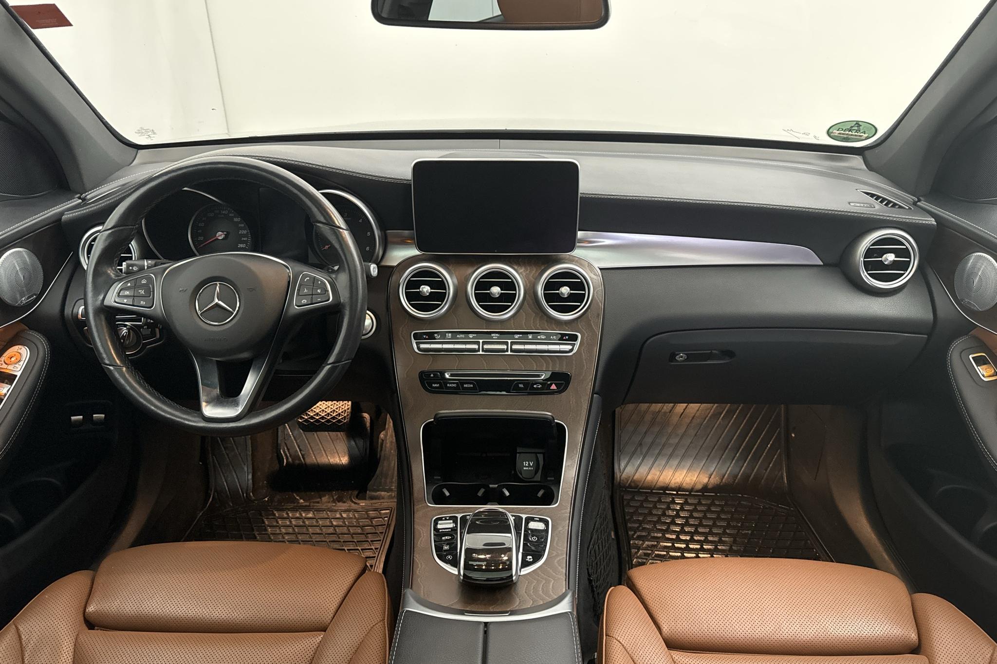 Mercedes GLC 350 d 4MATIC X253 (258hk) - 75 500 km - Automatic - silver - 2019