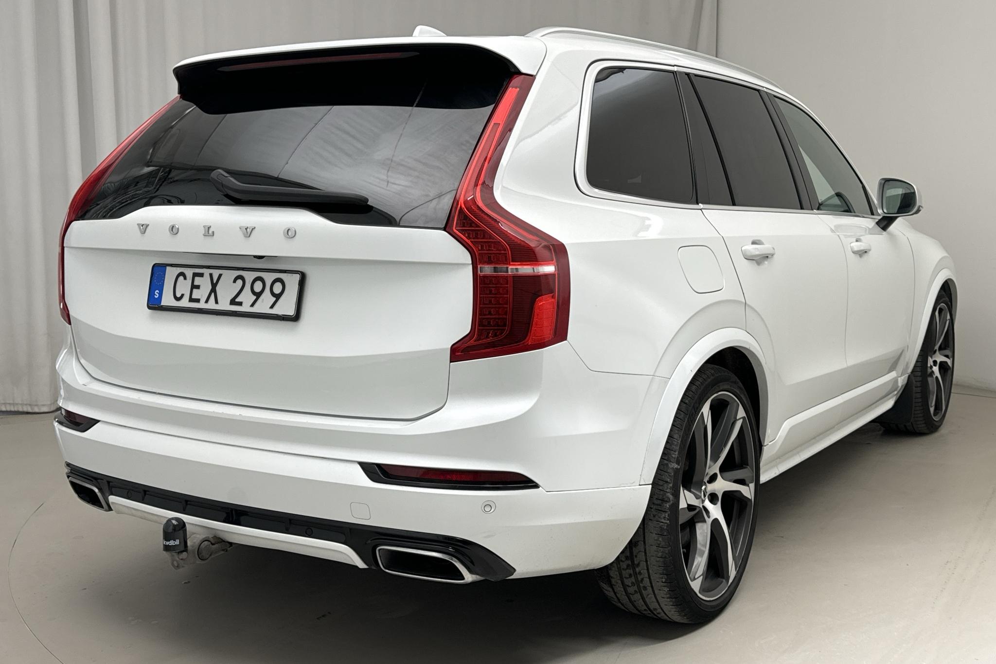 Volvo XC90 T8 AWD Recharge (390hk) - 152 840 km - Automatic - white - 2019
