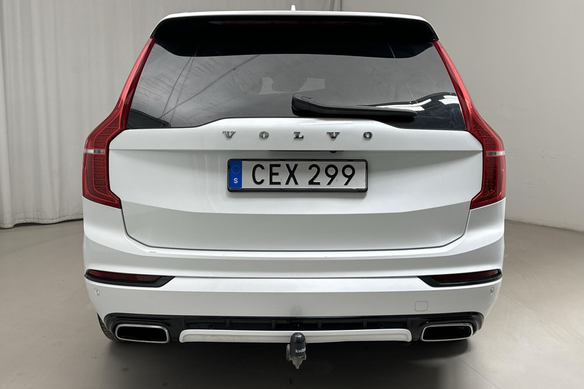 Volvo XC90 T8 AWD Recharge (390hk) - 152 840 km - Automaattinen - valkoinen - 2019