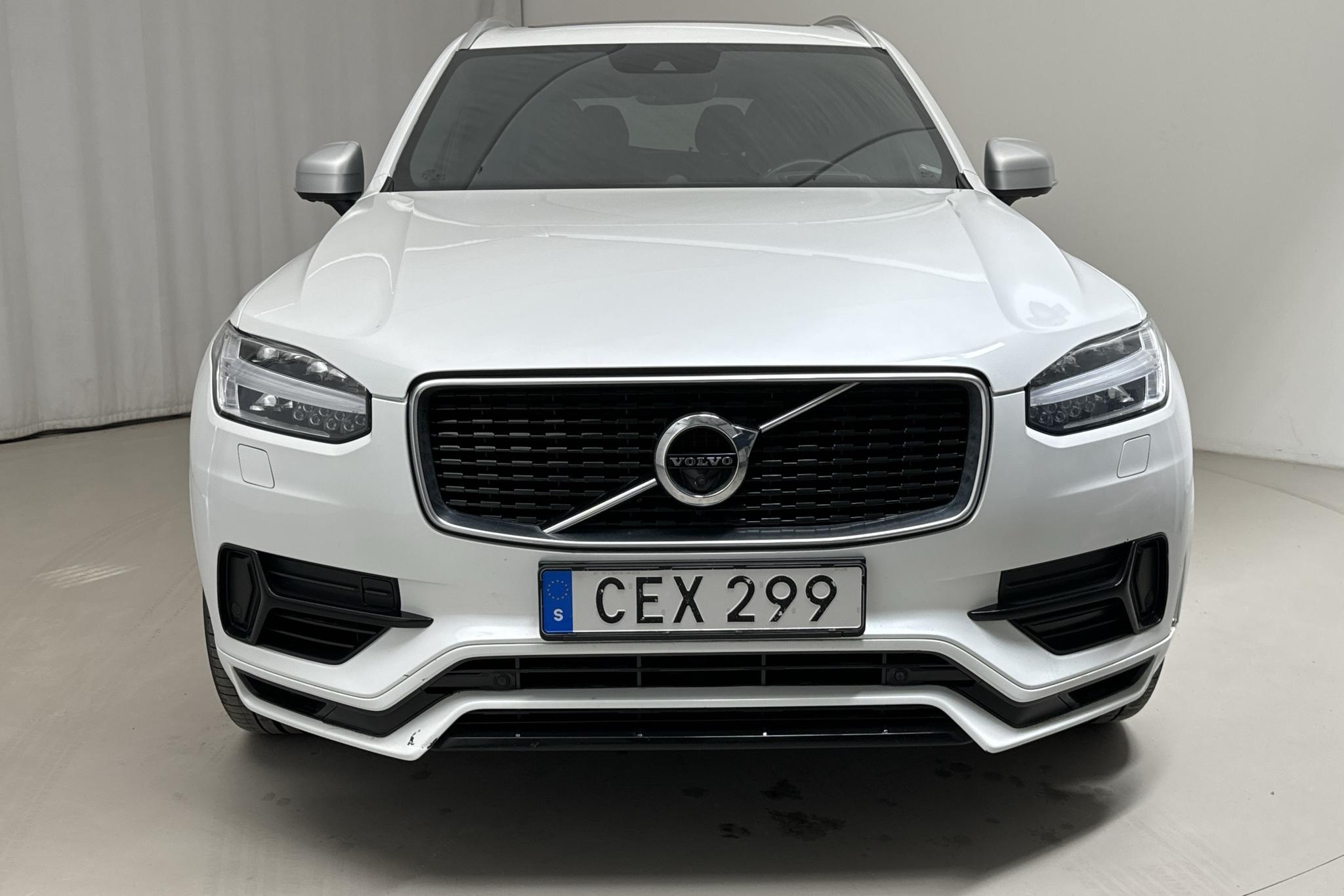 Volvo XC90 T8 AWD Recharge (390hk) - 152 840 km - Automaattinen - valkoinen - 2019