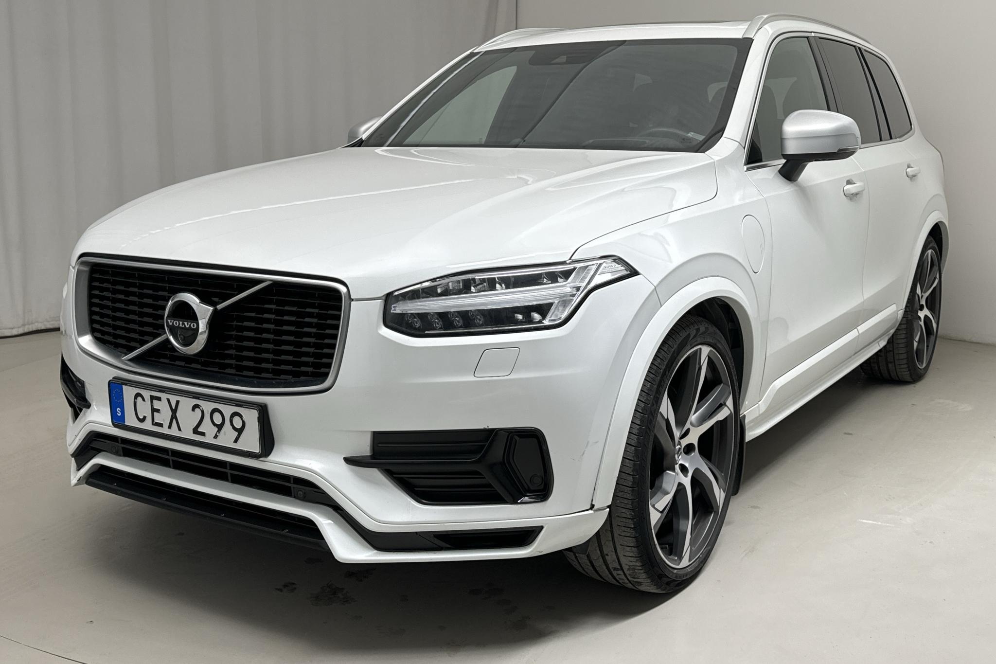 Volvo XC90 T8 AWD Recharge (390hk) - 152 840 km - Automatic - white - 2019