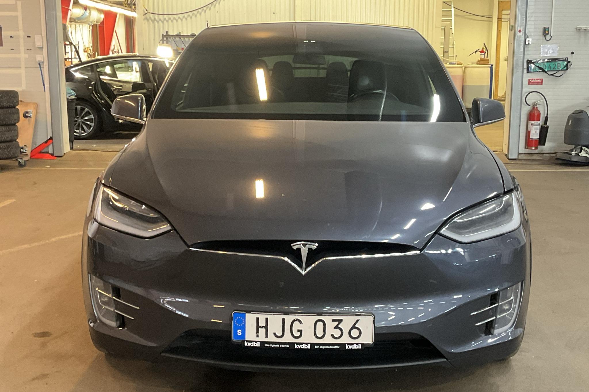 Tesla Model X 100D - 19 150 mil - Automat - grå - 2018