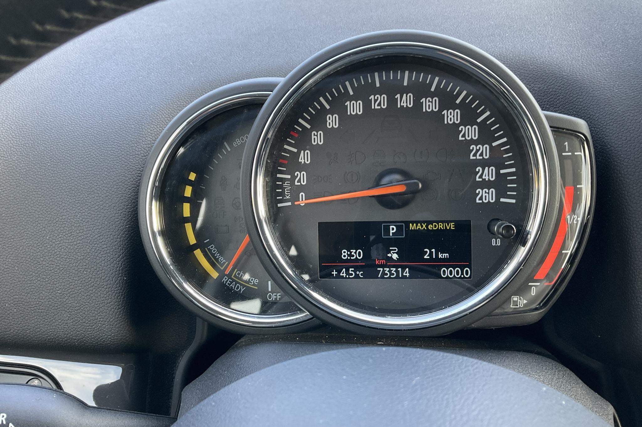 MINI Cooper S E ALL4 Countryman, F60 (224hk) - 73 320 km - Automaatne - hall - 2019