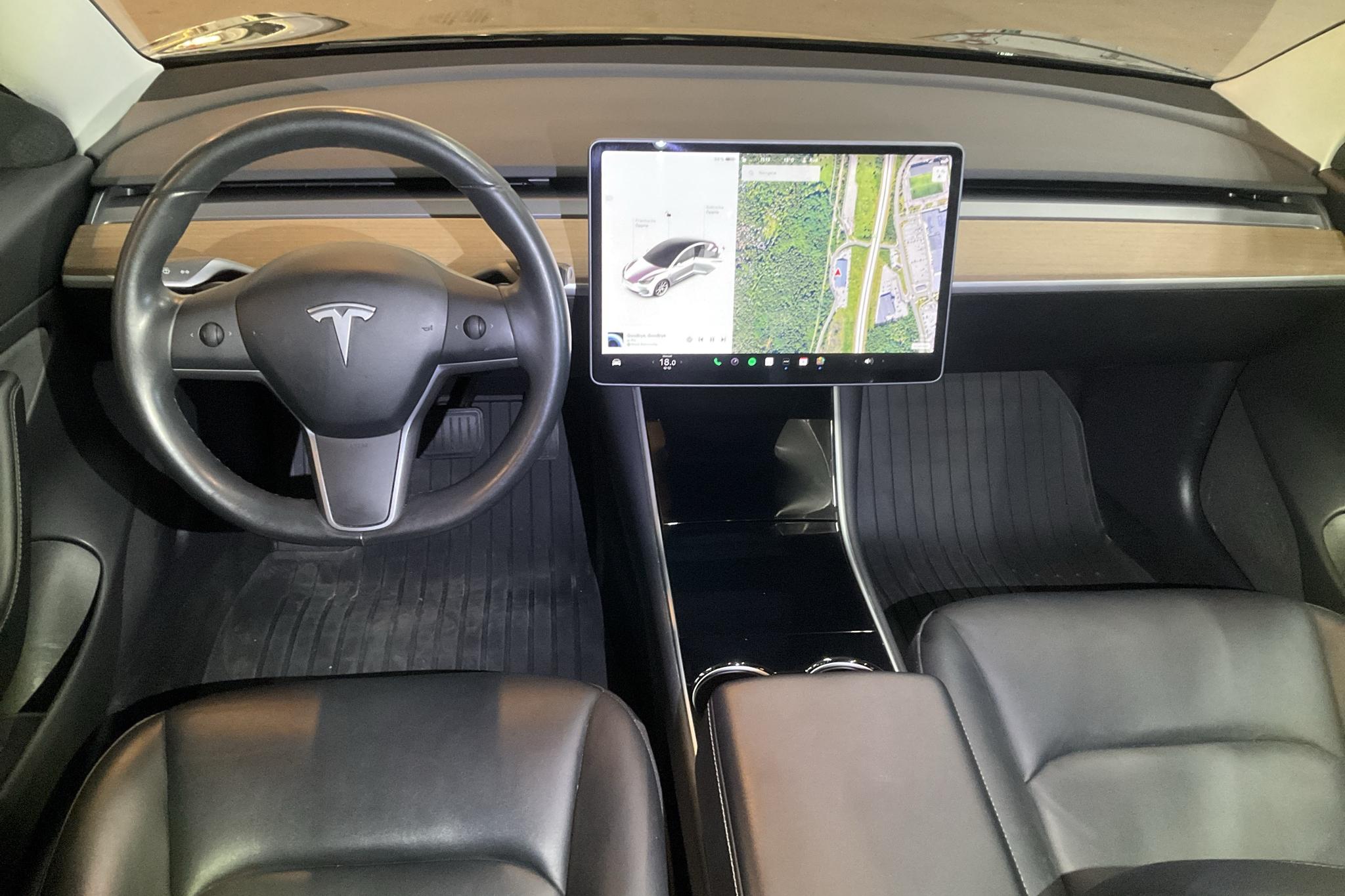 Tesla Model 3 Standard Range RWD - 112 060 km - Automatyczna - czarny - 2019