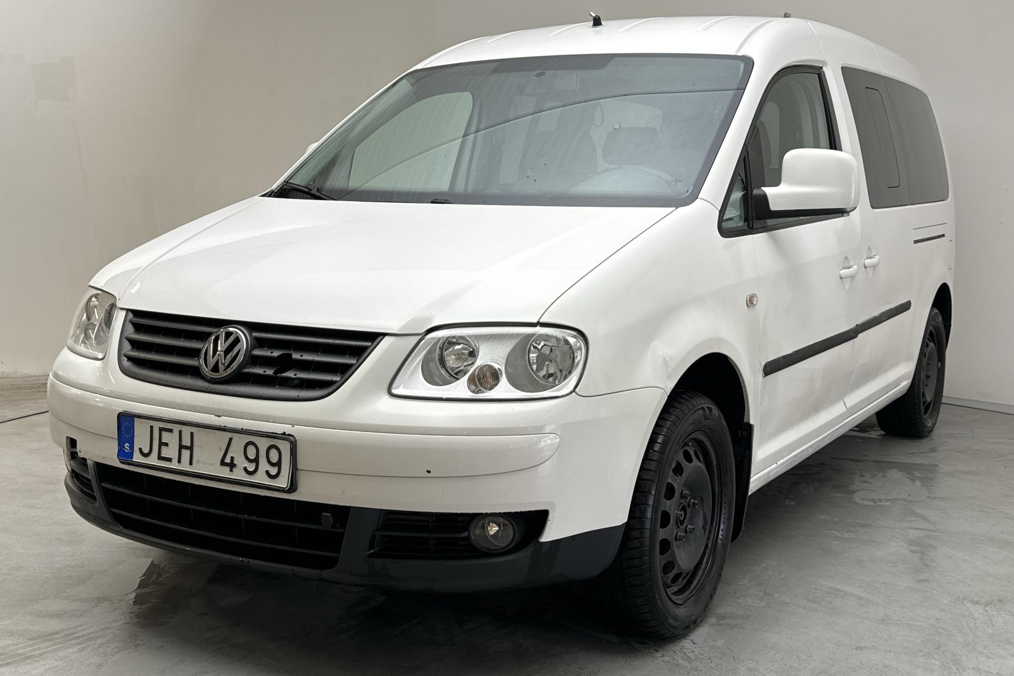VW Caddy Maxi Life 1.9 TDI (105hk) - 174 910 km - Automatic - white - 2009