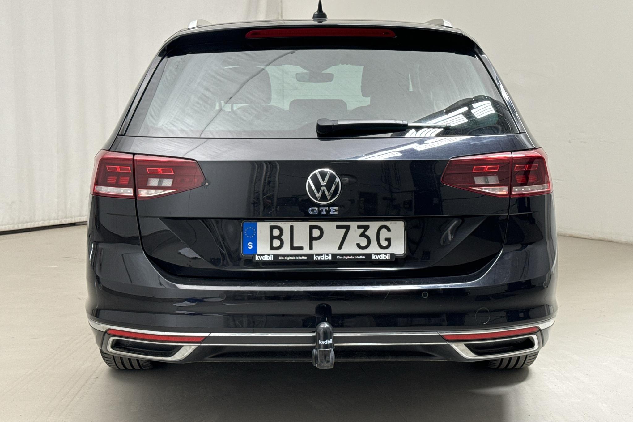 VW Passat 1.4 GTE Sportscombi (218hk) - 91 570 km - Automaattinen - musta - 2021