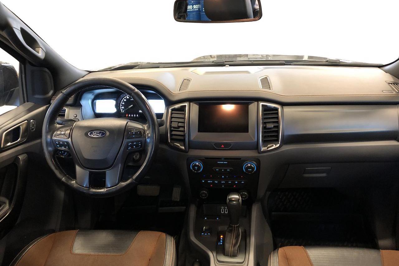 Ford Ranger 3.2 TDCi 4WD (200hk) - 9 741 mil - Automat - grå - 2017