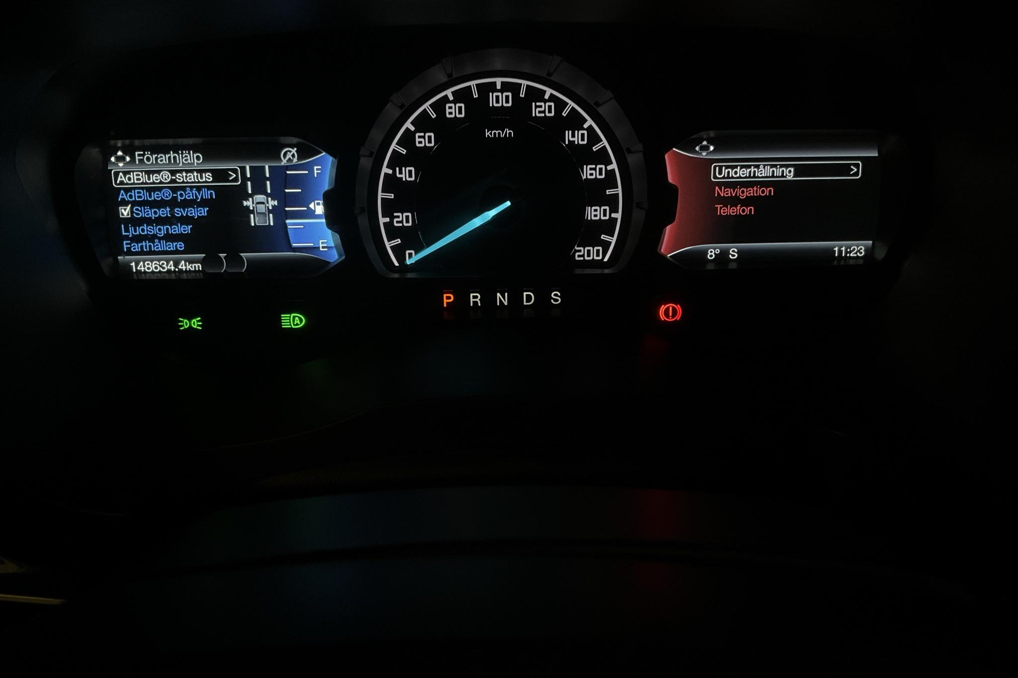 Ford Ranger 2.0 TDCi 4WD (213hk) - 148 640 km - Automatyczna - czarny - 2020