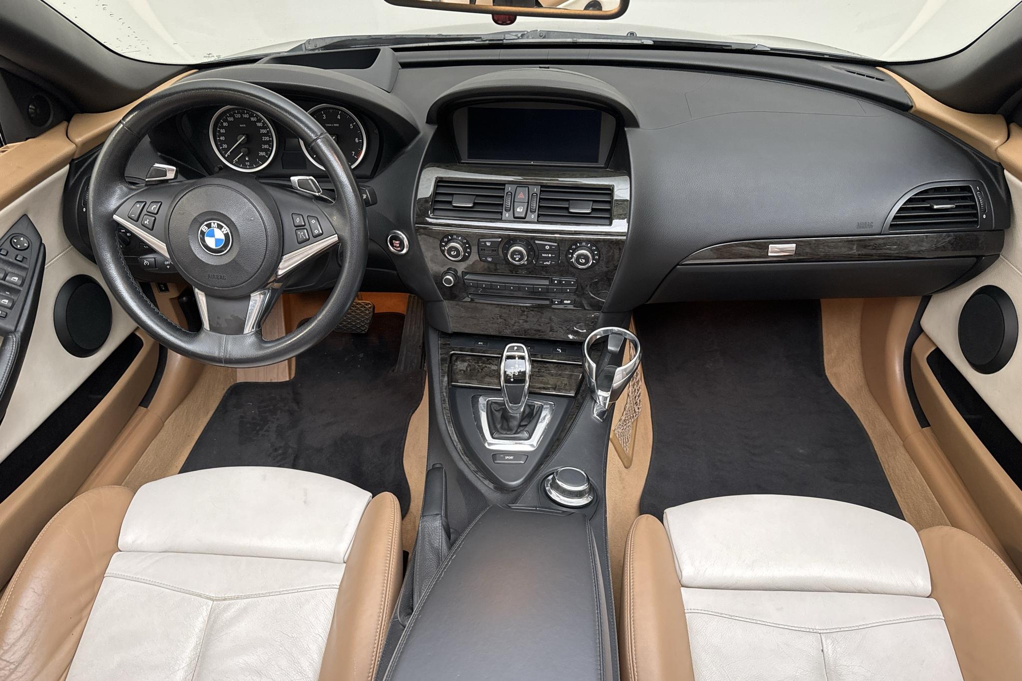 BMW 650i Cabriolet, E63 (367hk) - 91 280 km - Automatic - Dark Blue - 2009