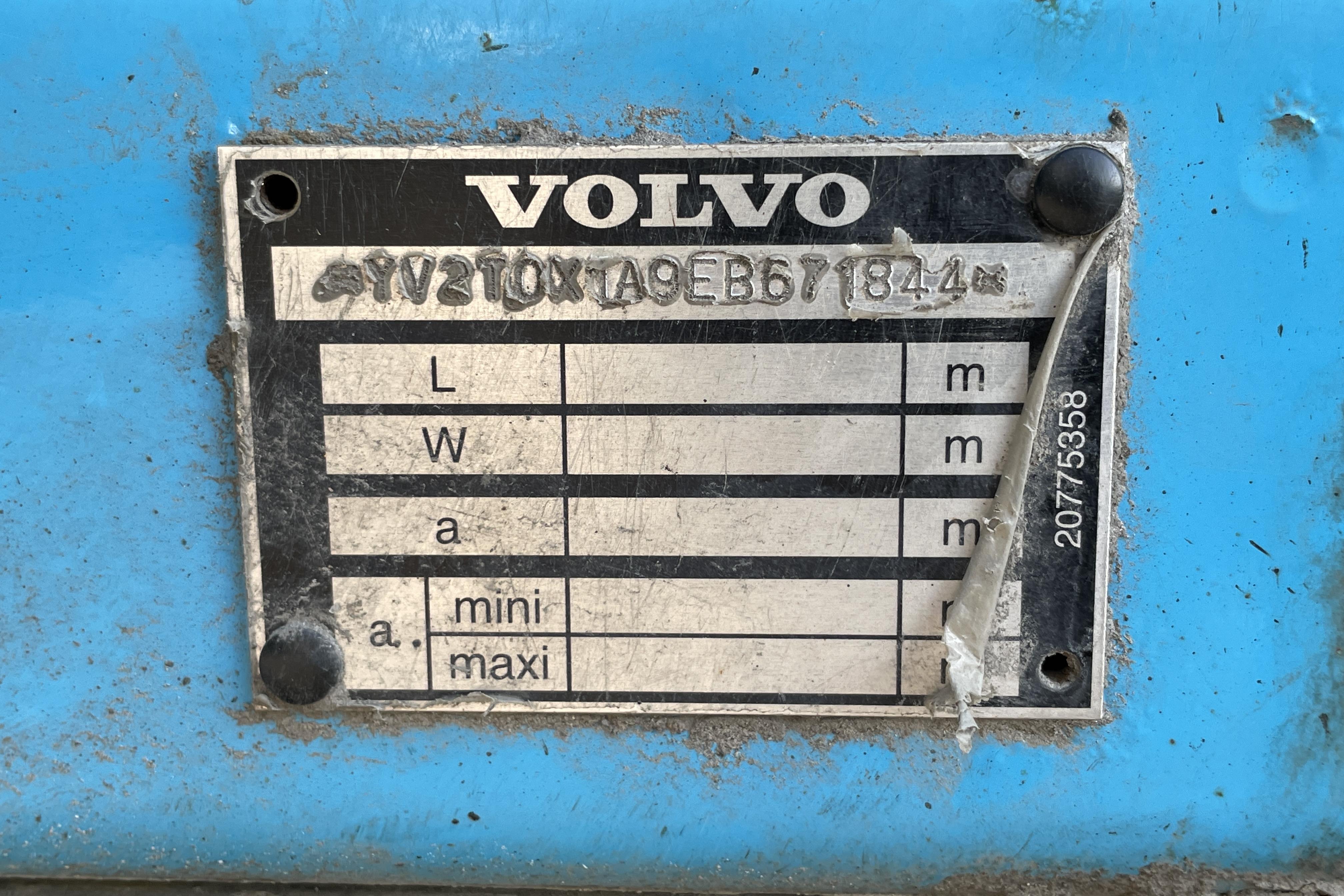 Volvo FL250 - 179 468 km - Automatyczna - niebieski - 2013