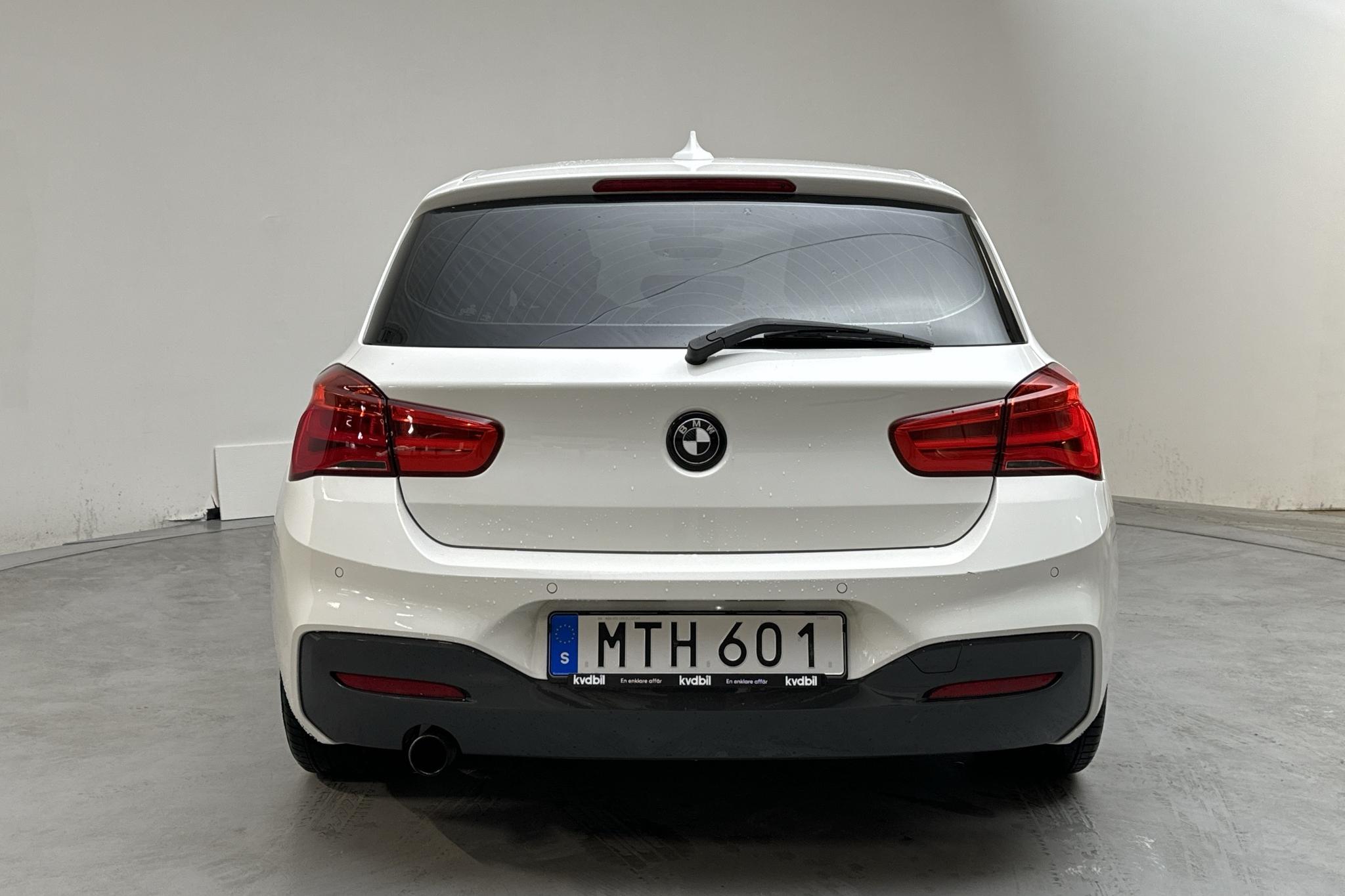 BMW 118i 5dr, F20 (136hk) - 107 660 km - Automatyczna - biały - 2018