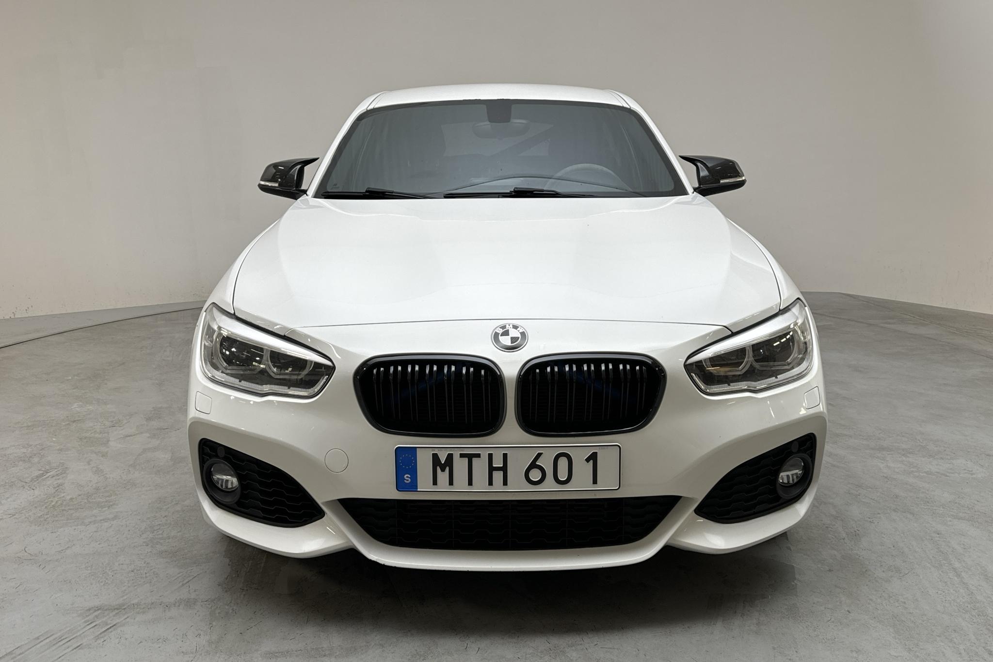 BMW 118i 5dr, F20 (136hk) - 107 660 km - Automatyczna - biały - 2018