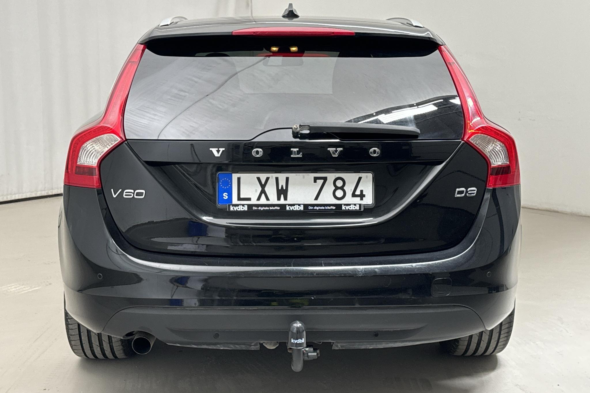 Volvo V60 D3 (163hk) - 243 690 km - Automaatne - must - 2012