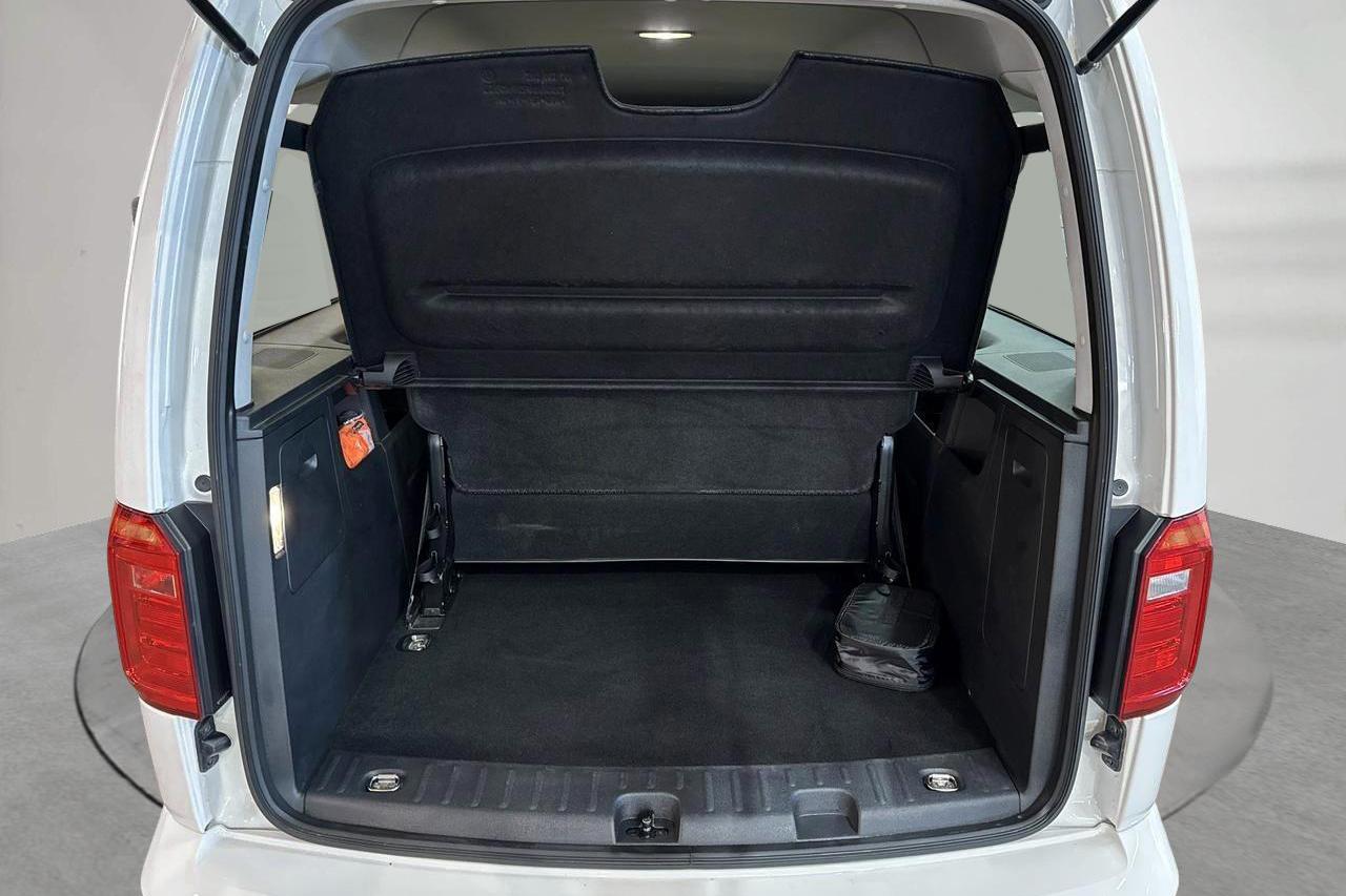 VW Caddy Maxi Life 1.4 TGI (110hk) - 68 200 km - Manuaalinen - valkoinen - 2019