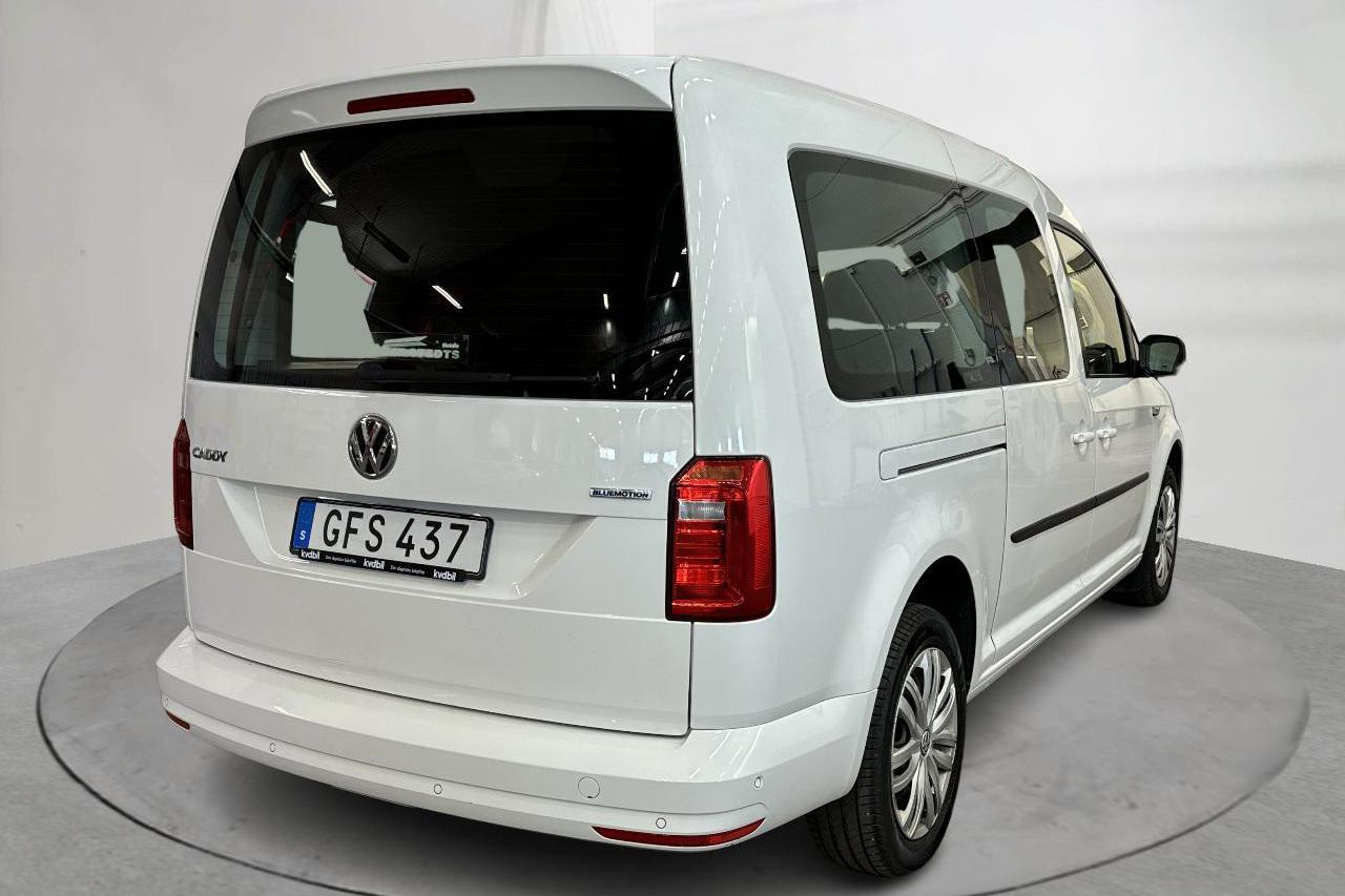 VW Caddy Maxi Life 1.4 TGI (110hk) - 68 200 km - Manuaalinen - valkoinen - 2019