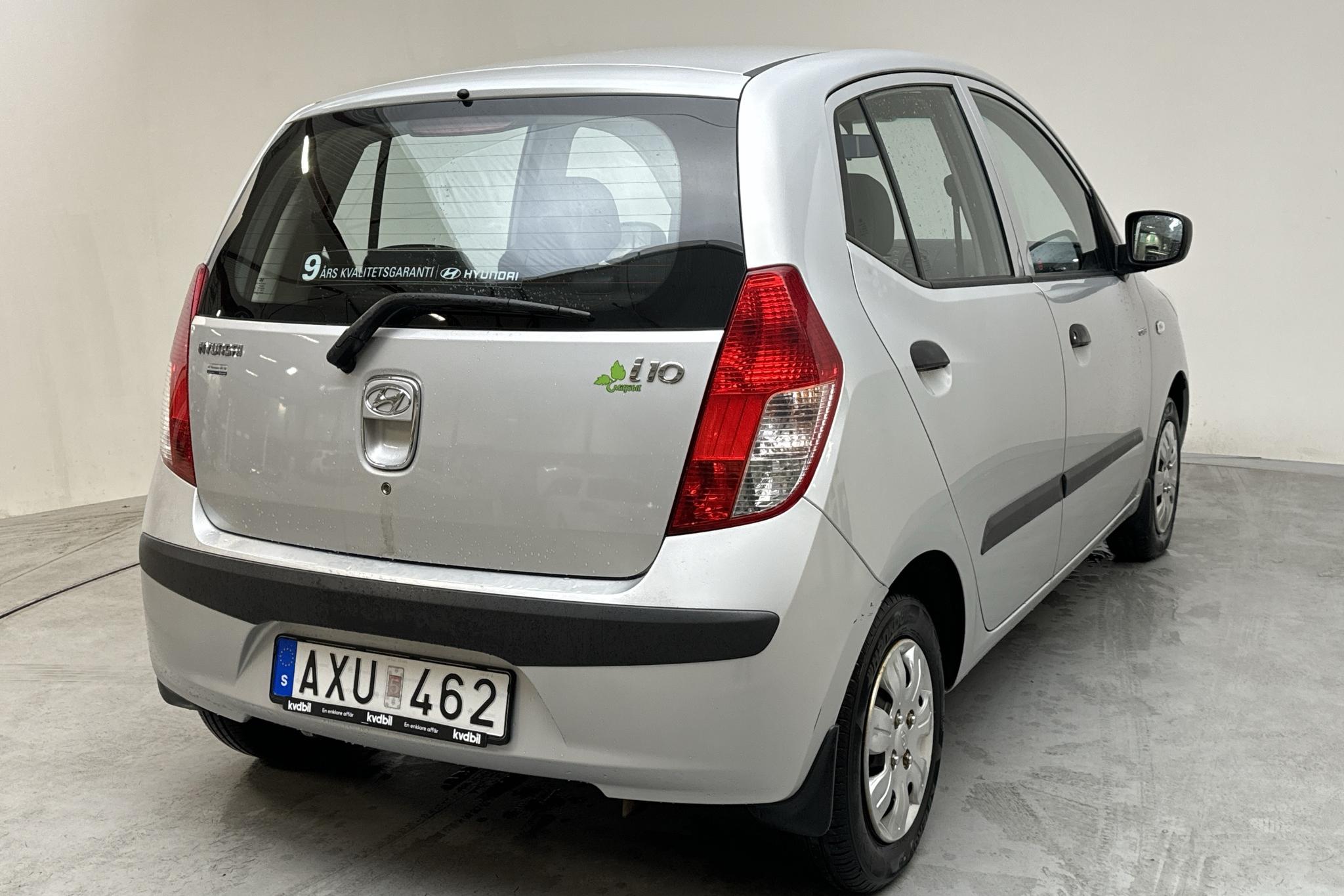 Hyundai i10 1.1 (67hk) - 57 310 km - Manual - silver - 2008