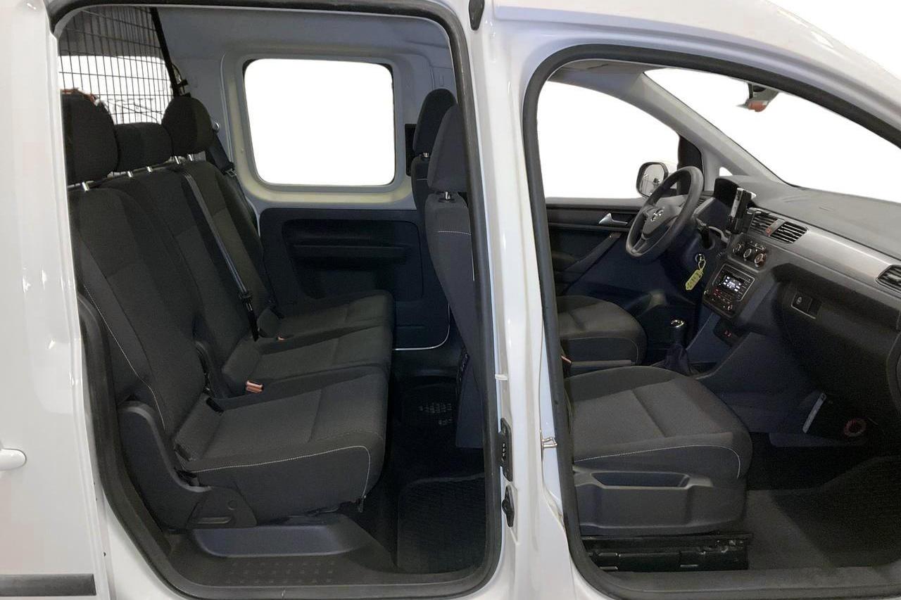 VW Caddy Life Maxi 2.0 TDI (102hk) - 2 877 mil - Manuell - vit - 2019