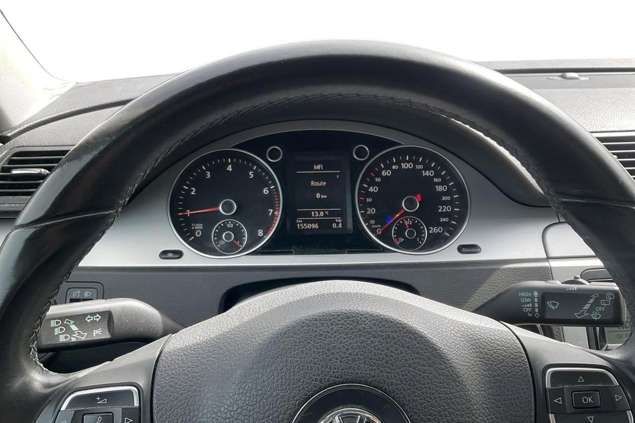 VW Passat 1.4 TSI EcoFuel Variant (150hk) - 15 510 mil - Manuell - svart - 2010