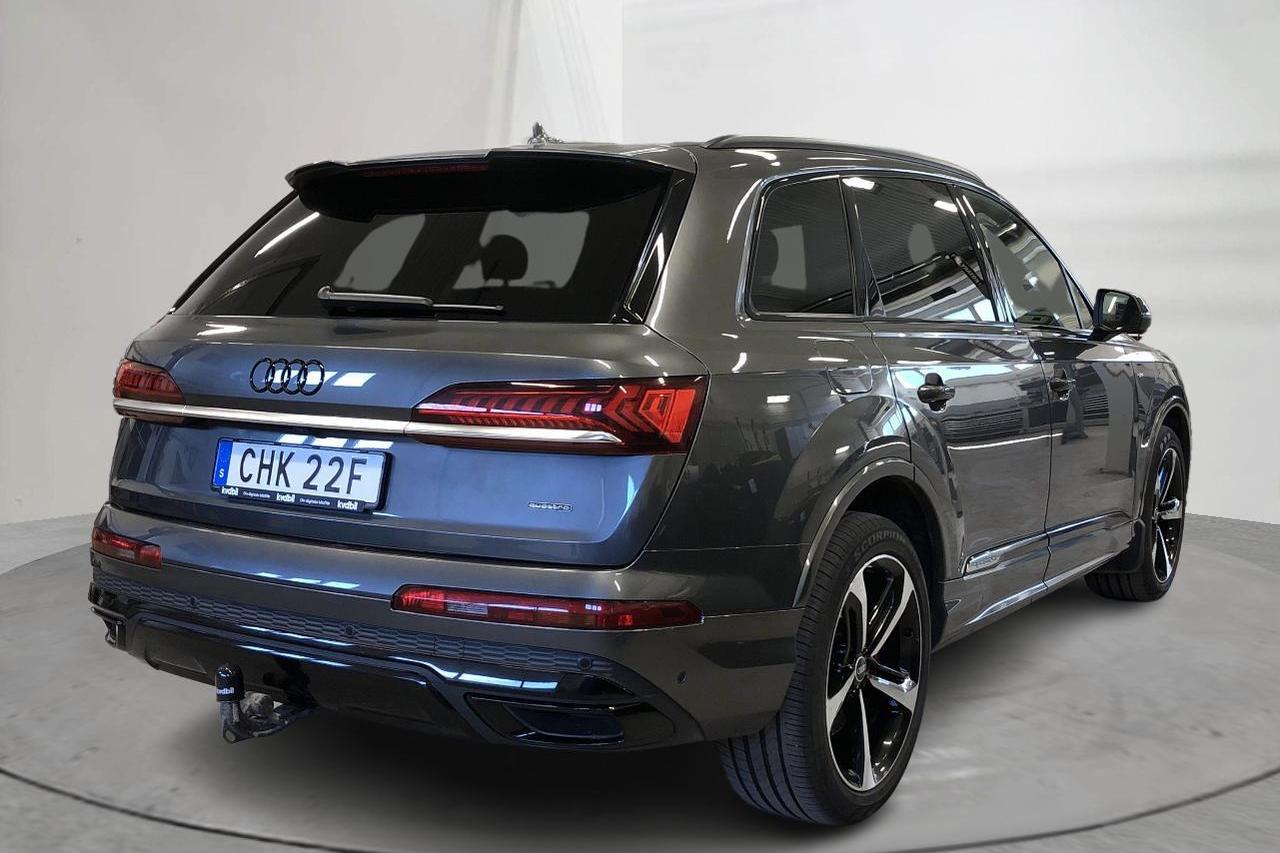 Audi Q7 60 TFSI e quattro (456hk) - 70 600 km - Automatyczna - szary - 2021