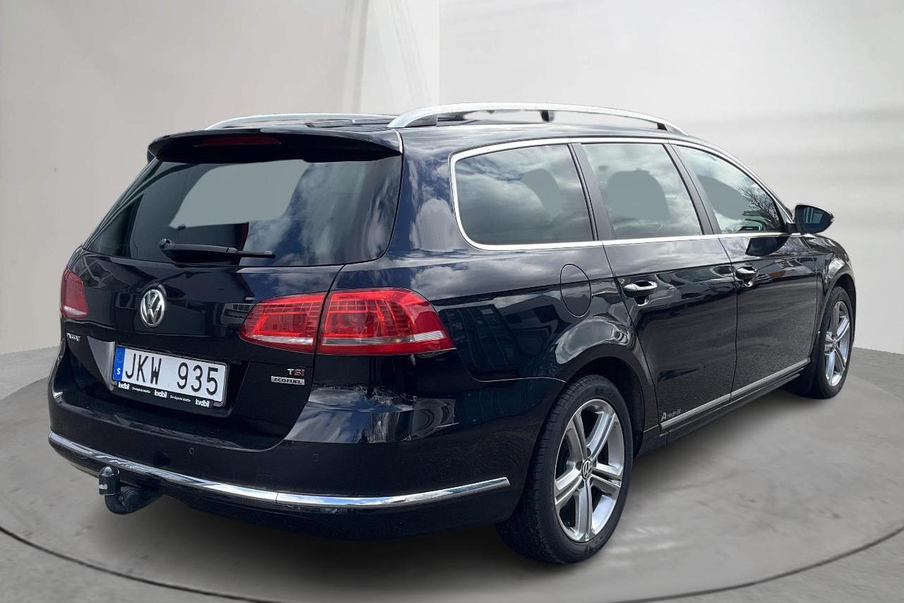 VW Passat 1.4 TSI EcoFuel Variant (150hk) - 120 820 km - Automatic - black - 2014