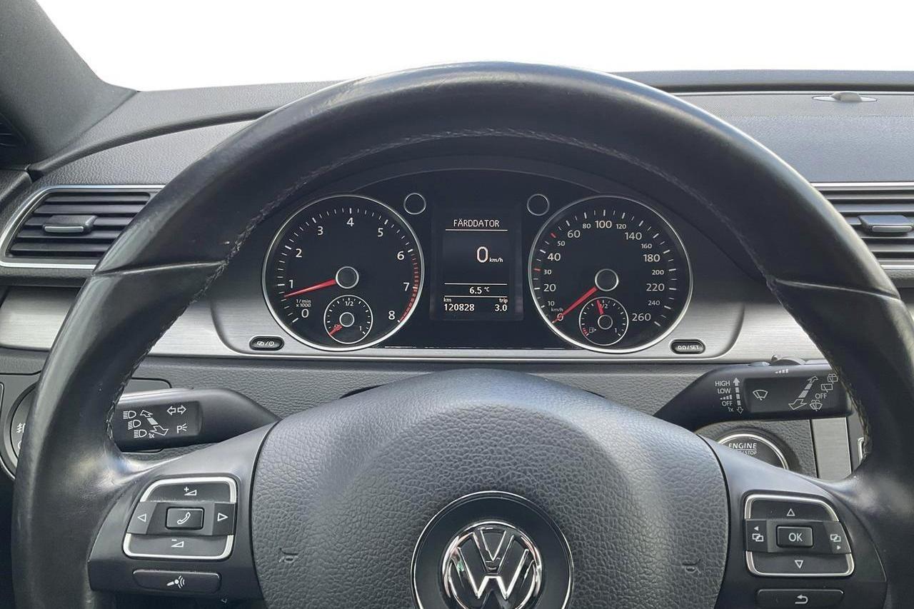 VW Passat 1.4 TSI EcoFuel Variant (150hk) - 120 820 km - Automatic - black - 2014