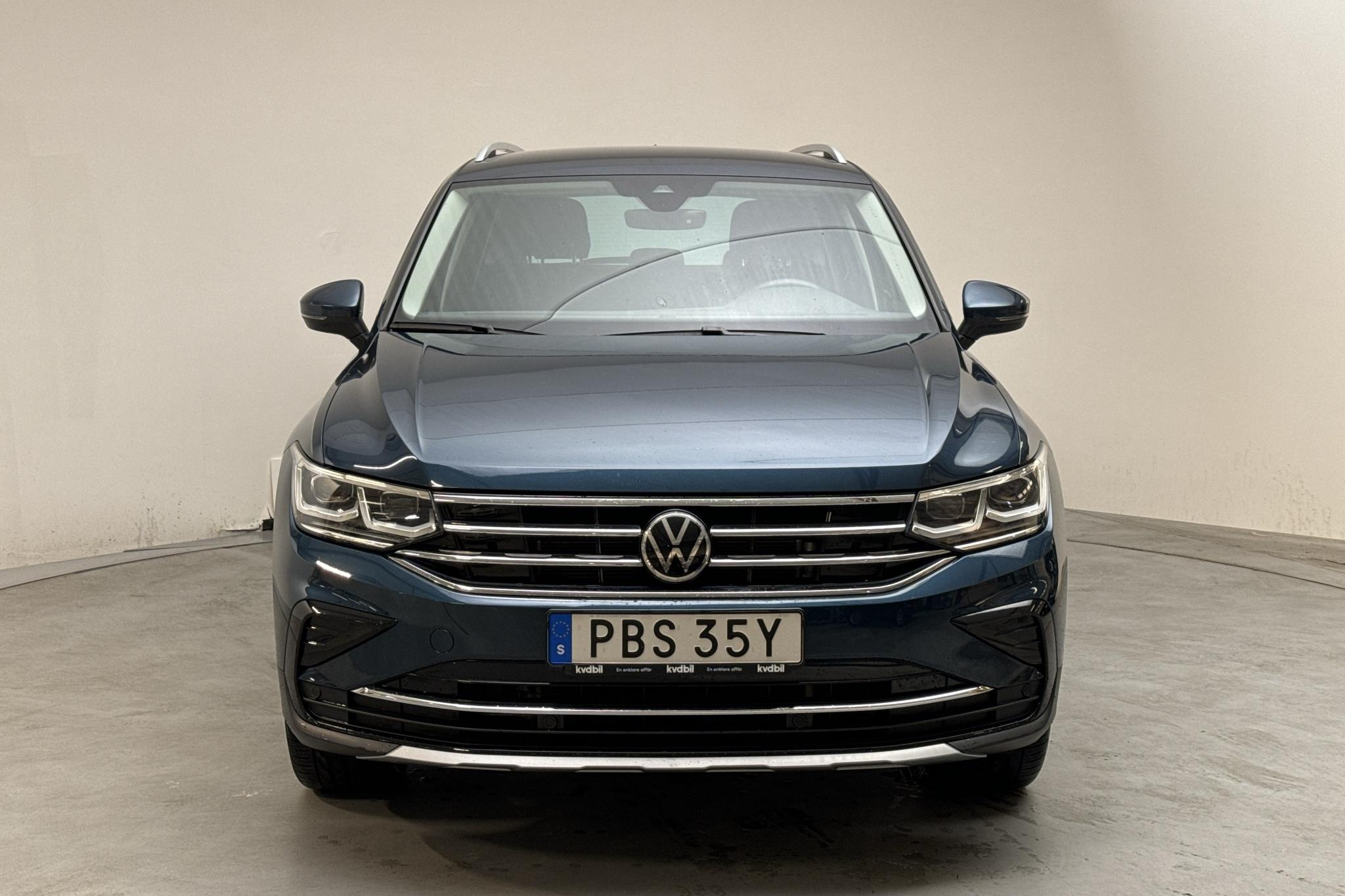 VW Tiguan 2.0 TDI 4MOTION (200hk) - 7 278 mil - Automat - blå - 2021