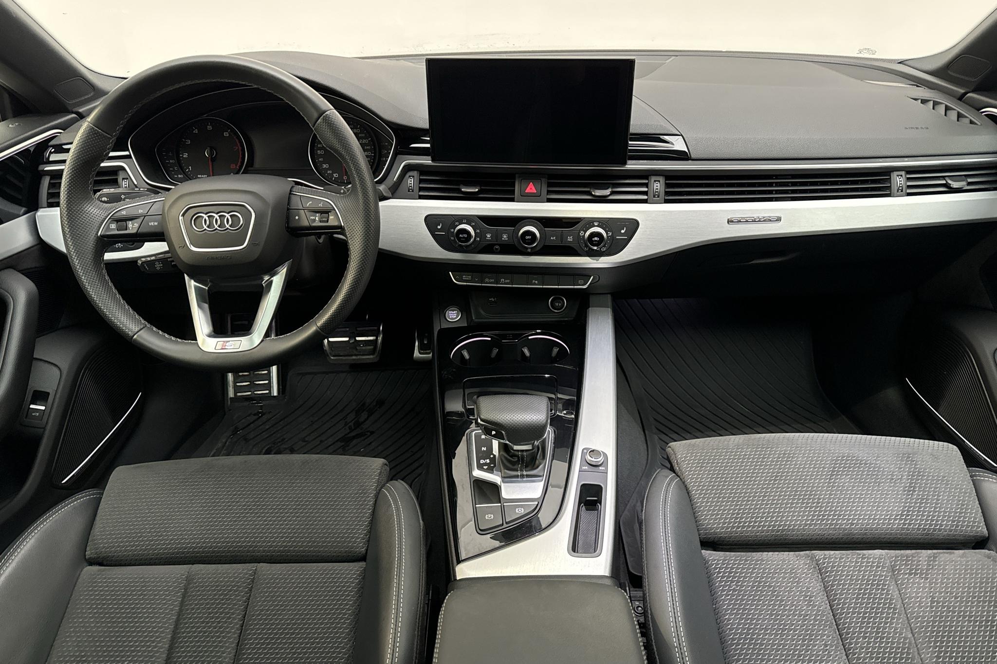 Audi A5 Sportback 45 TFSI quattro LCI (265hk) - 30 590 km - Automaattinen - musta - 2021
