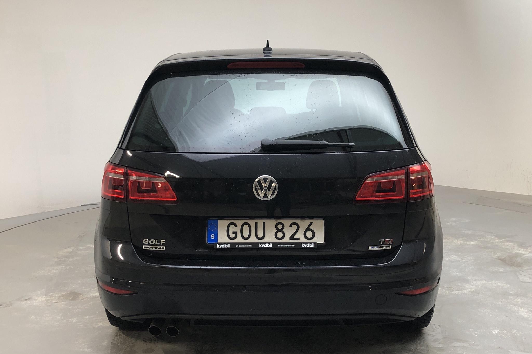 VW Golf VII 1.4 TSI Sportsvan (150hk) - 56 000 km - Automatyczna - czarny - 2015