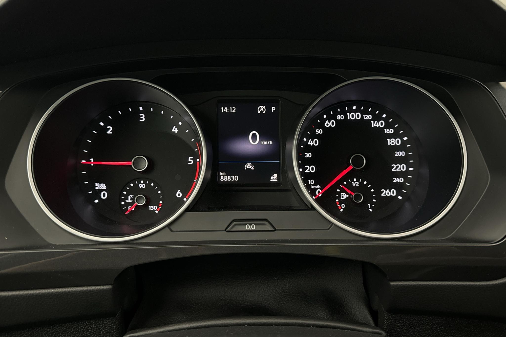 VW Tiguan 2.0 TDI 4MOTION (150hk) - 88 830 km - Automatyczna - biały - 2021