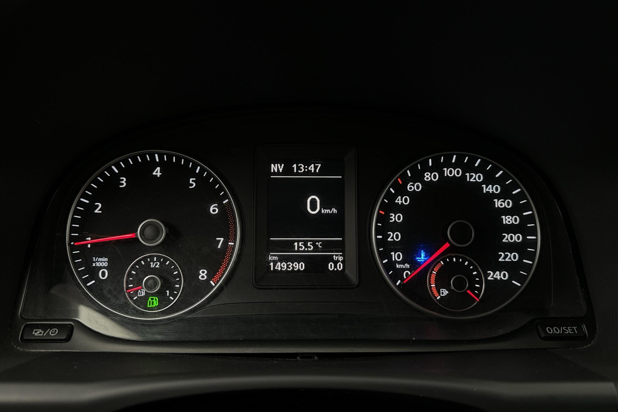 VW Touran 1.4 TGI EcoFuel (150hk) - 149 390 km - Manualna - czarny - 2014