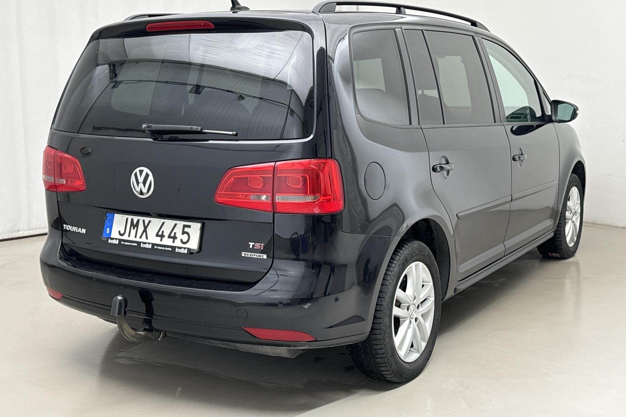 VW Touran 1.4 TGI EcoFuel (150hk) - 149 390 km - Manual - black - 2014