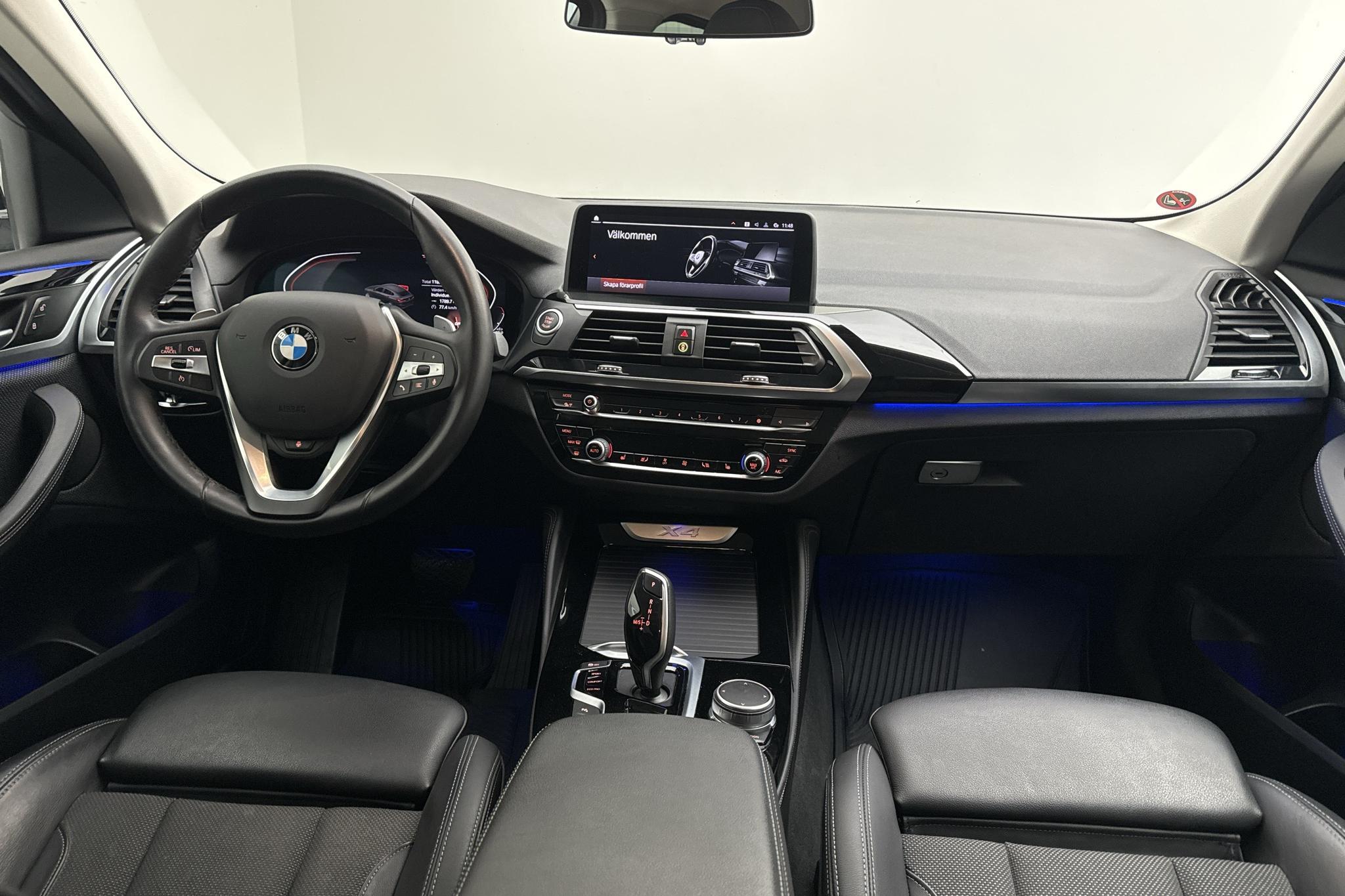 BMW X4 xDrive20d, G02 (190hk+11hk) - 118 980 km - Automatyczna - szary - 2021